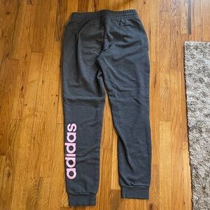 Adidas straight leg sweatpants. Size M